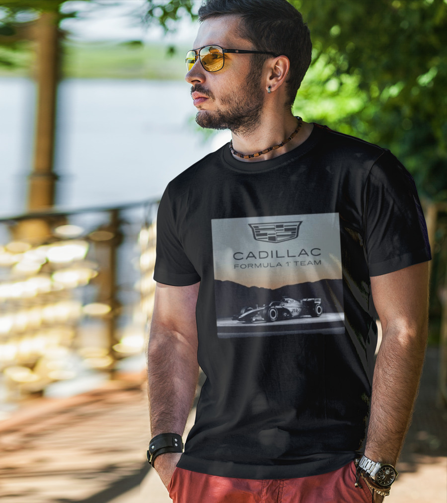 Cadillac Formula 1 Team Debut Car Closer Look Racing Concept T-Shirt