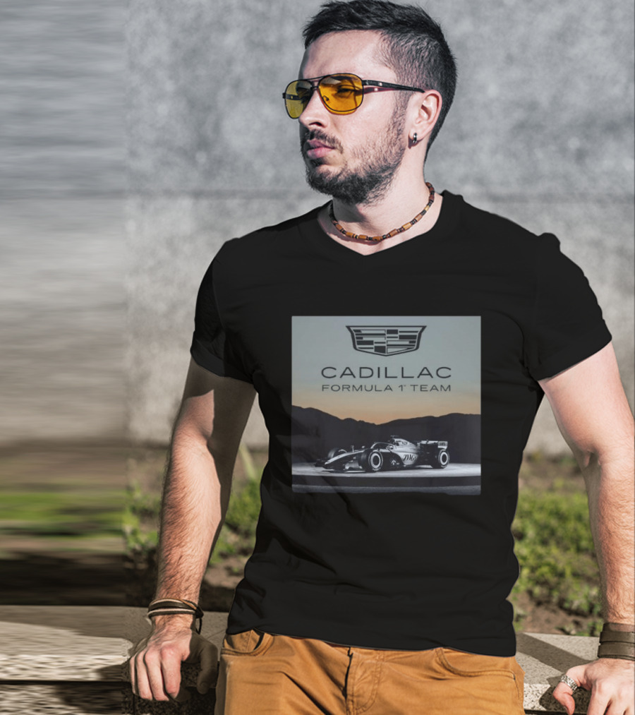 Cadillac Formula 1 Team Debut Car Closer Look Racing Concept T-Shirt