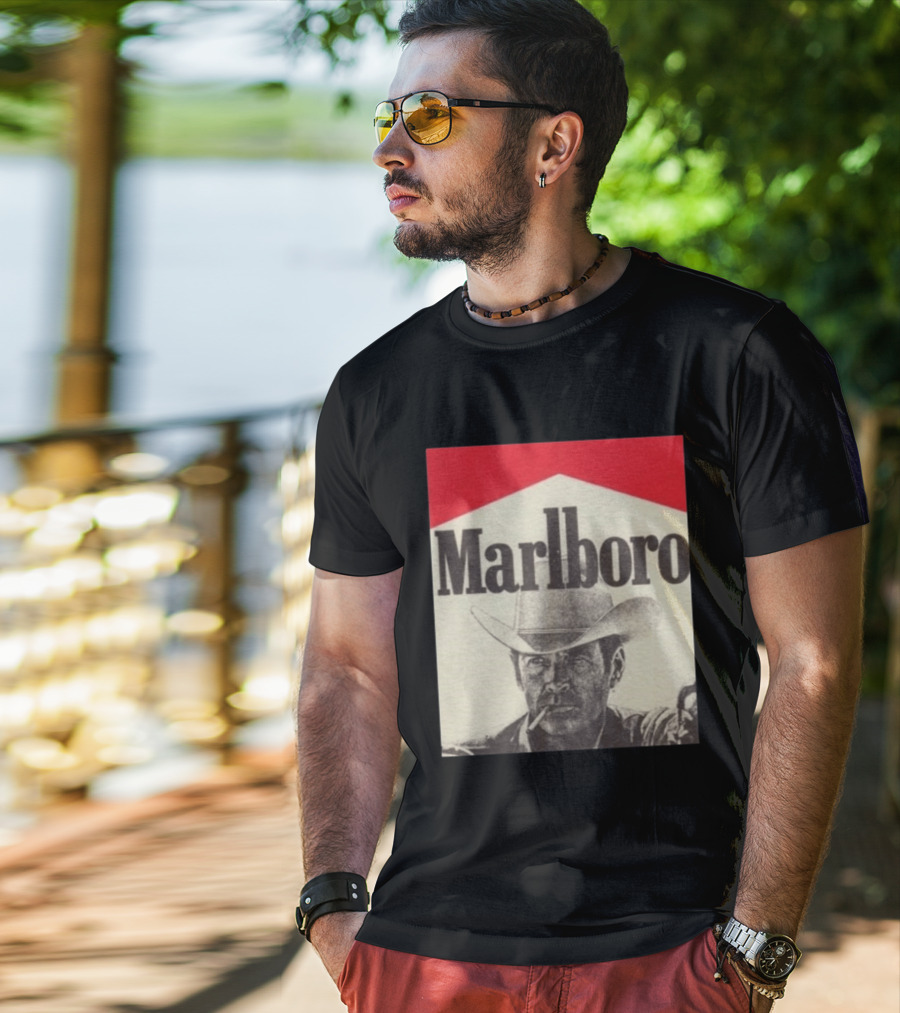 Marlboro Cigarettes Cowboy Marlboro Man Iconic Vintage Style 2026 T-Shirt
