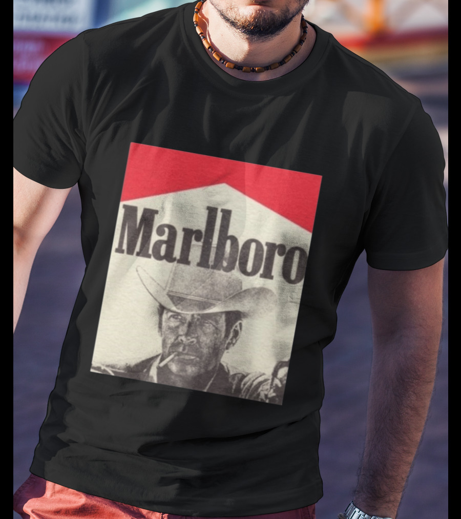 Marlboro Cigarettes Cowboy Marlboro Man Iconic Vintage Style 2026 T-Shirt