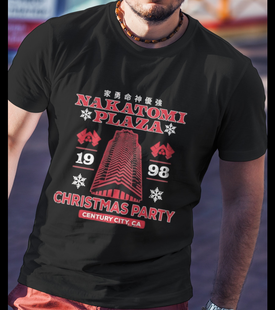 Nakatomi Plaza Christmas Party 1998 Century City CA T-Shirt