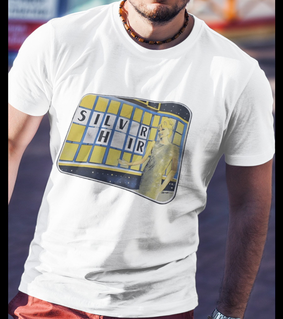 Witty SILVERCHAIR I'll Have A Vowel Puzzle Game Lady T-Shirt