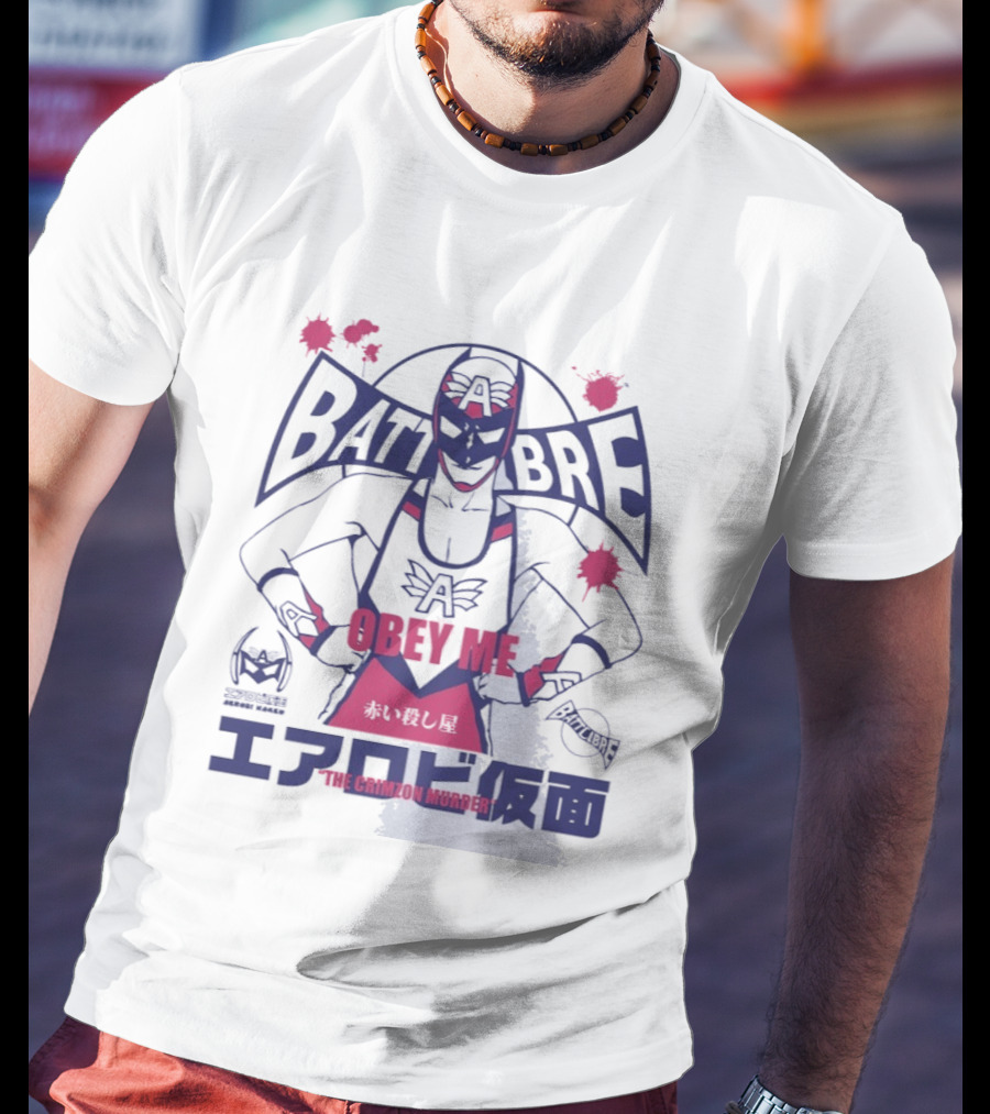 Obey Me The Crimson Murder Battlibre Japanese T-Shirt