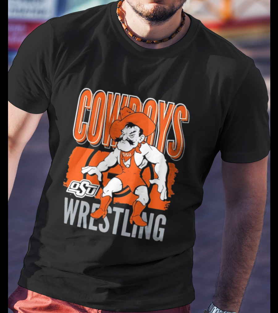 Cowboys OSU Wrestling Oklahoma State T-Shirt