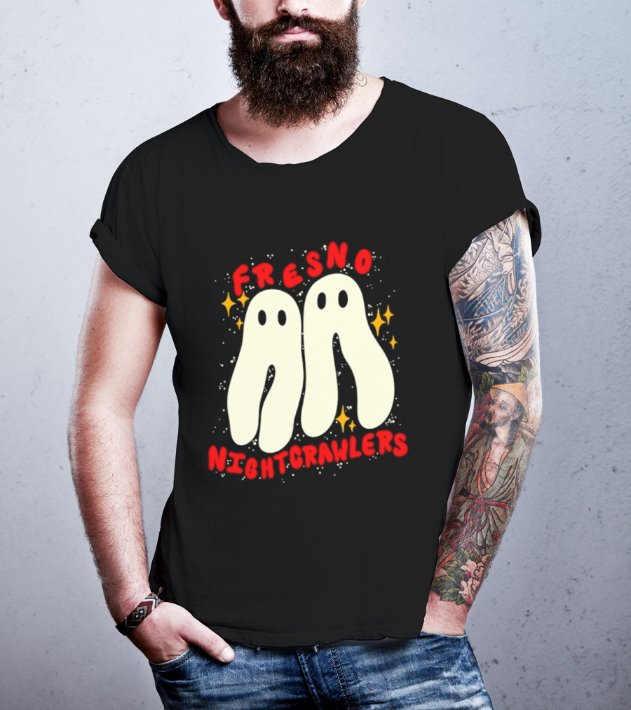 Fresno Nightcrawlers Ghost Legends Bright Starry Spirits T-Shirt