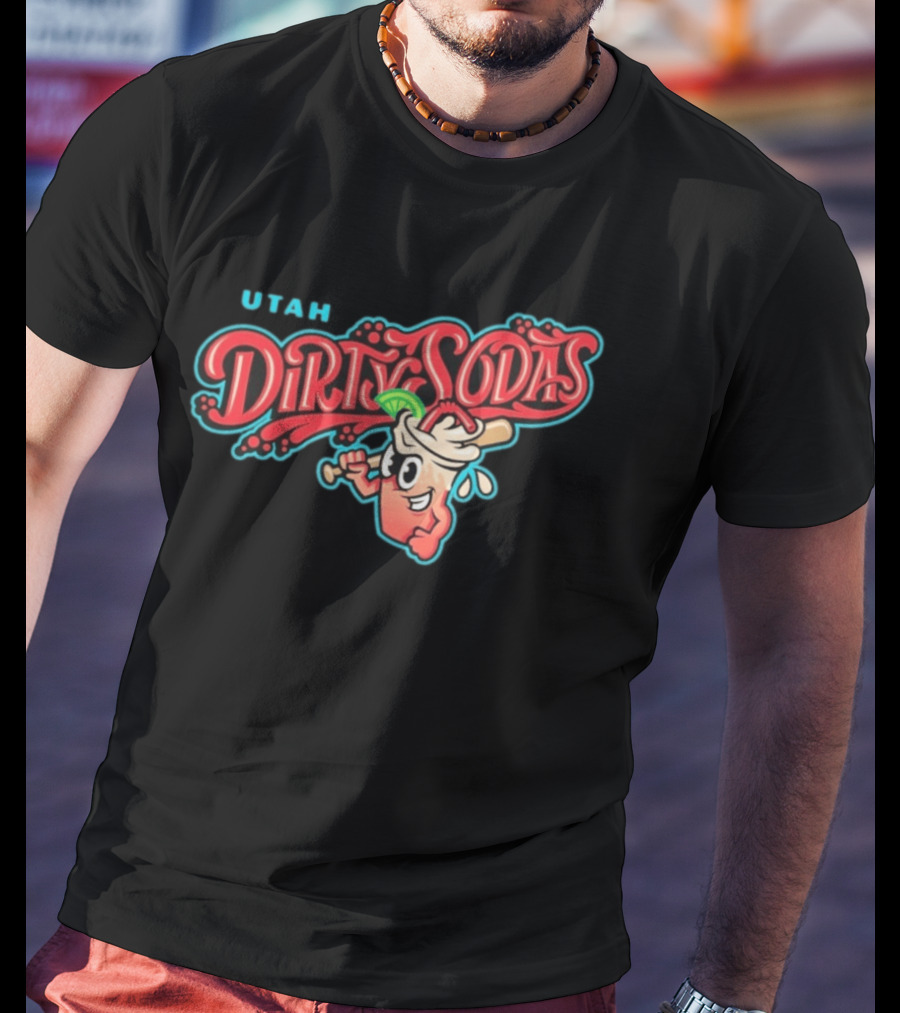 2026 Salt Lake Bees Utah Dirty Sodas Cream T-Shirt
