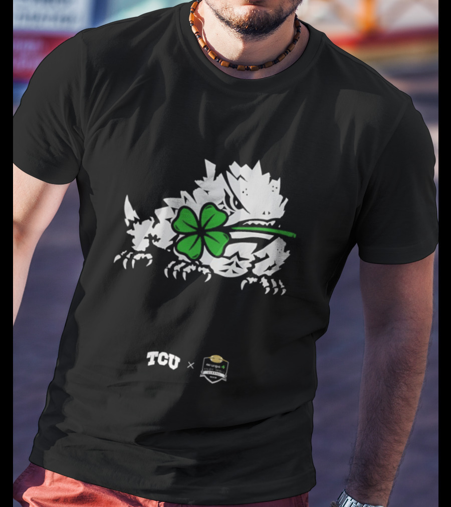 Clover Horned Frog TCU And Homefield Collaboration T-Shirt