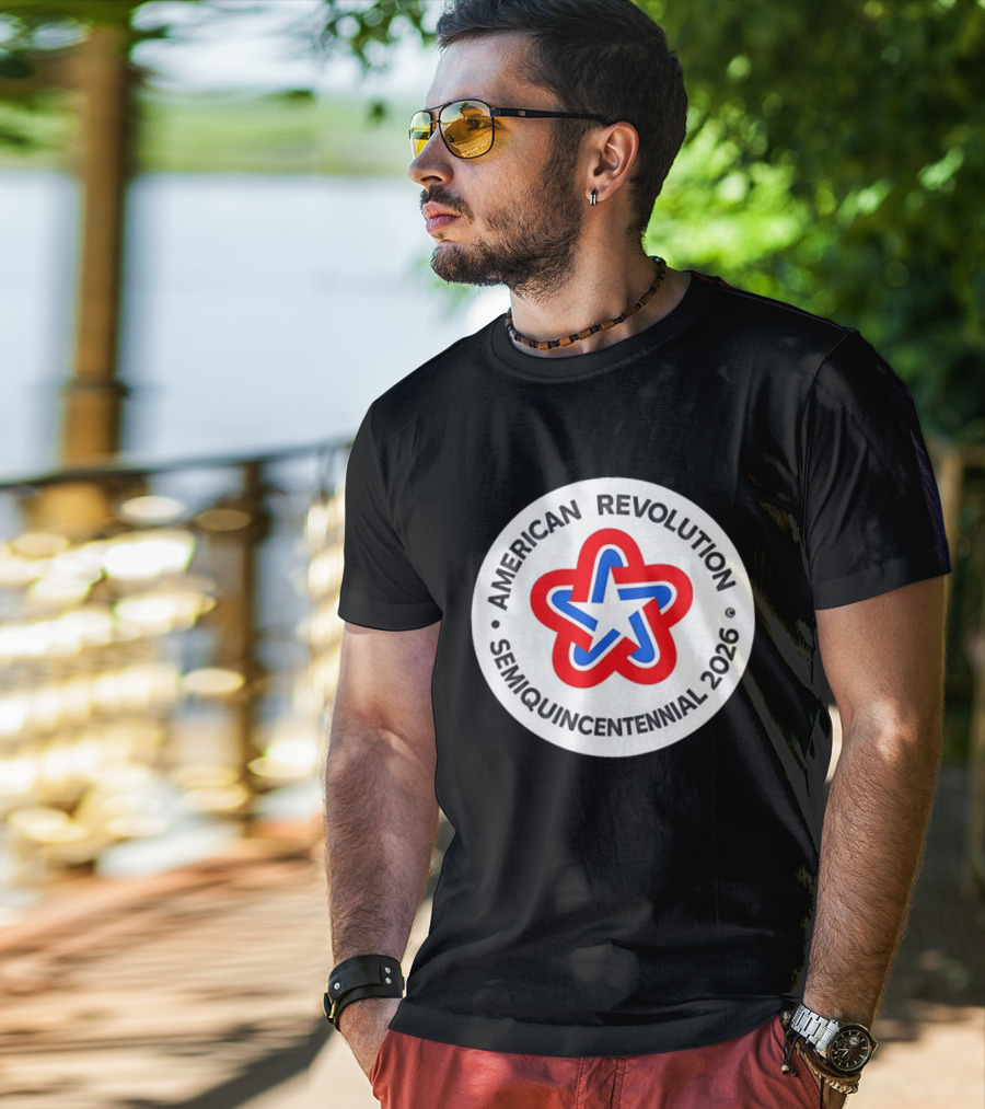 American Revolution Semiquincentennial 2026 Star T-Shirt