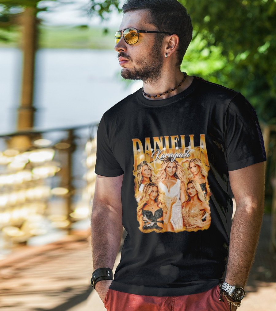 Daniella Karagach Bootleg Glam Look Sparkle T-Shirt