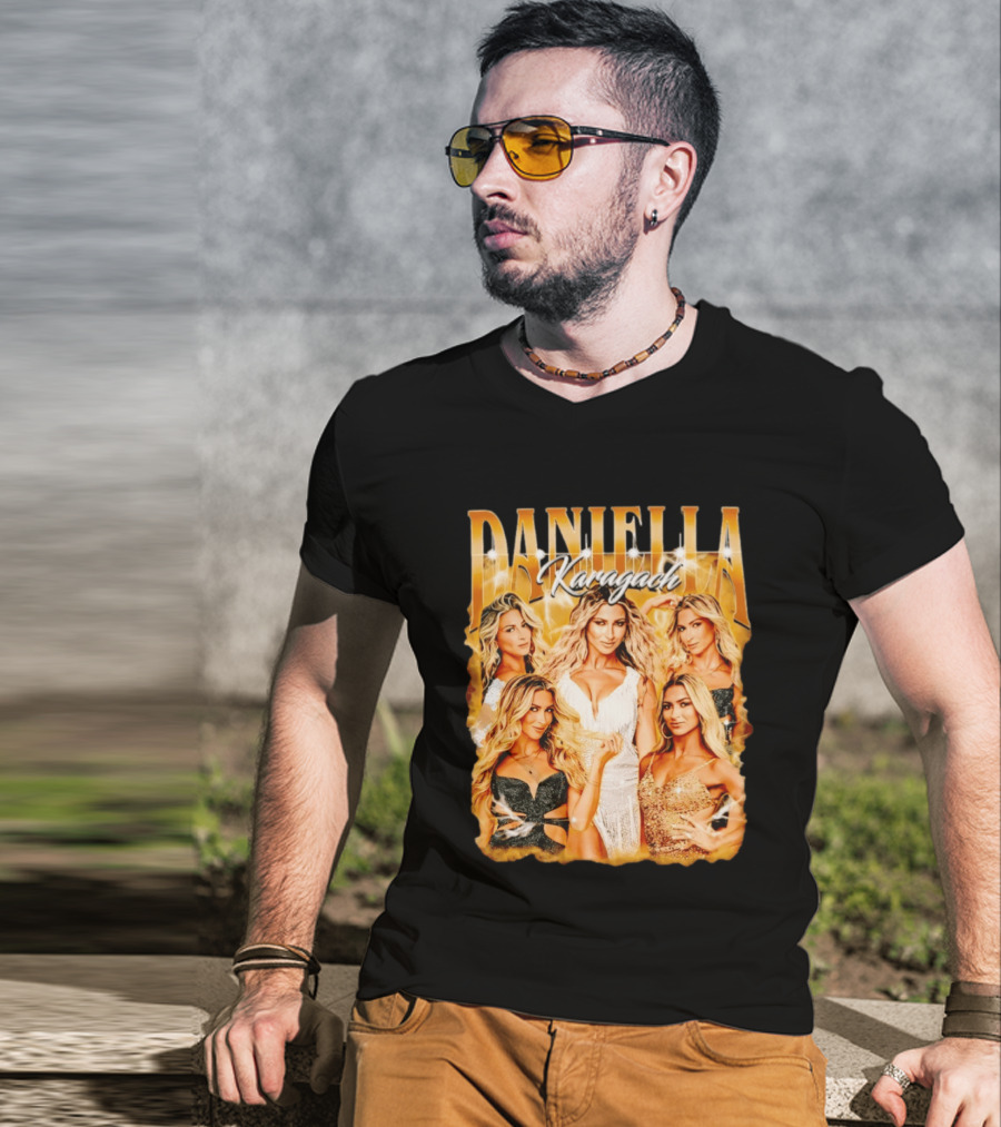 Daniella Karagach Bootleg Glam Look Sparkle T-Shirt