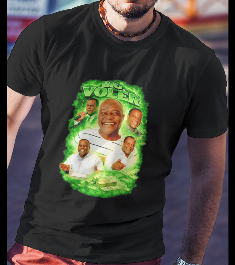 Big Voler Smiling Persona With Money And Singing T-Shirt