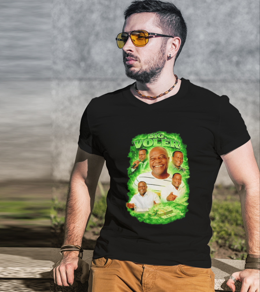 Big Voler Smiling Persona With Money And Singing T-Shirt