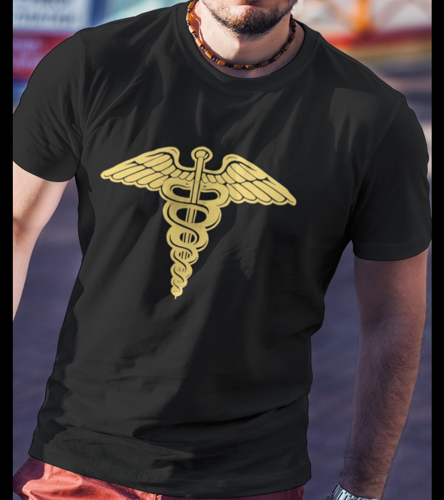 Cameron Frye Caduceus Yellow T-Shirt