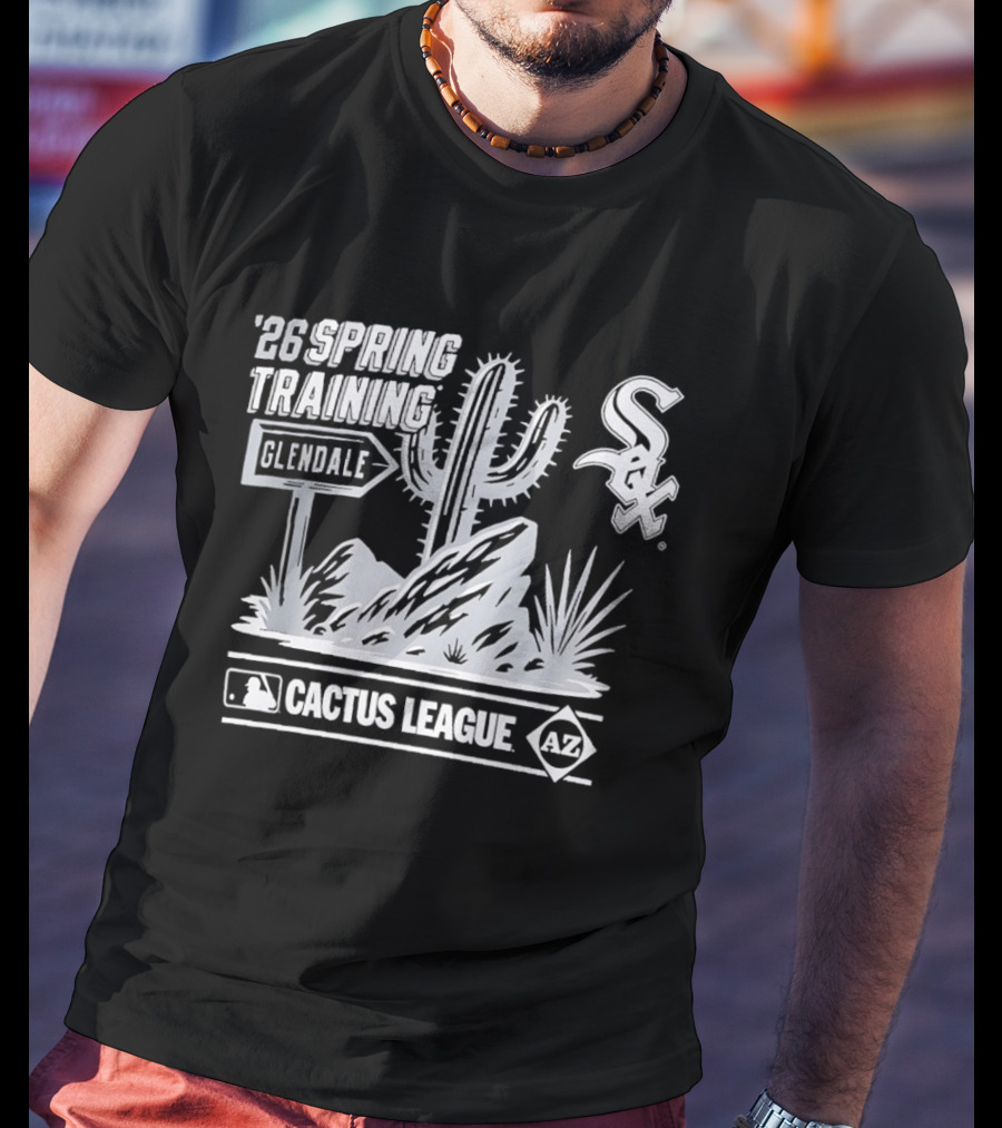 Chicago White Sox 2026 Spring Training Glendale Cactus League MLB AZ T-Shirt