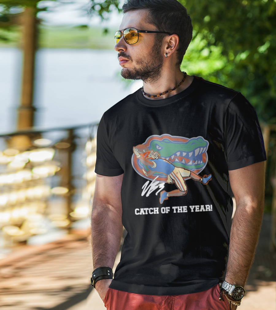 Florida Gators Catch Of The Year 2025 Vernell Brown III T-Shirt