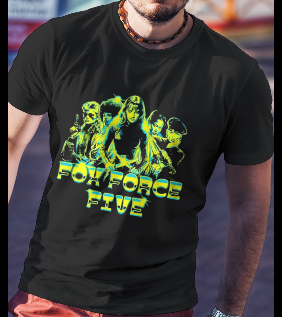 Fox Force Five Pulp Fiction Inspired Team T-Shirt