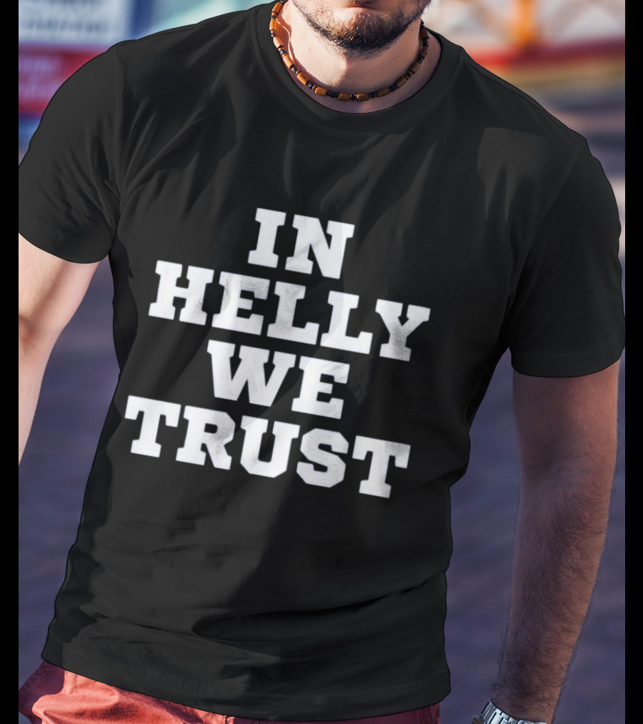 In Helly We Trust Team USA Connor Hellebuyck T-Shirt