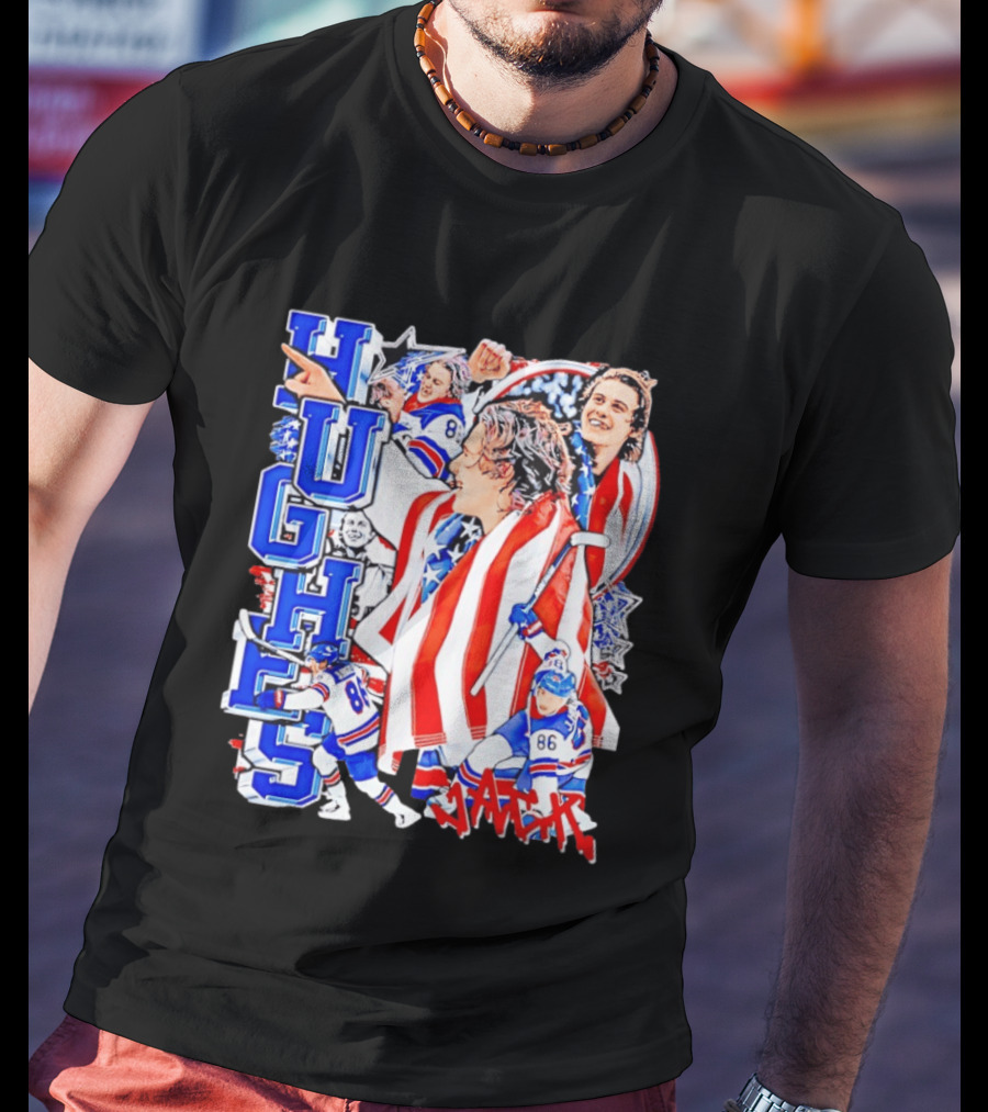 Hughes USA 86 American Hockey Pride T-Shirt