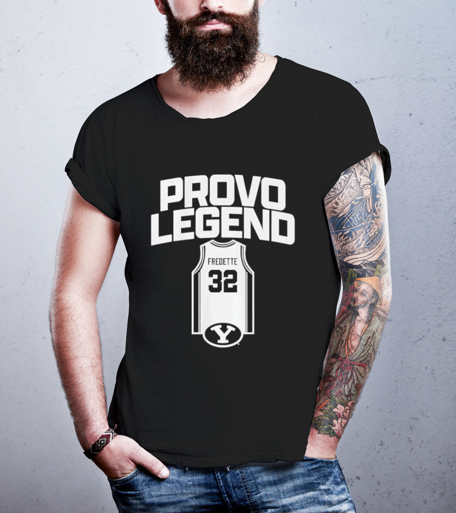 Provo Legend Fredette 32 Byu Cougars T-Shirt