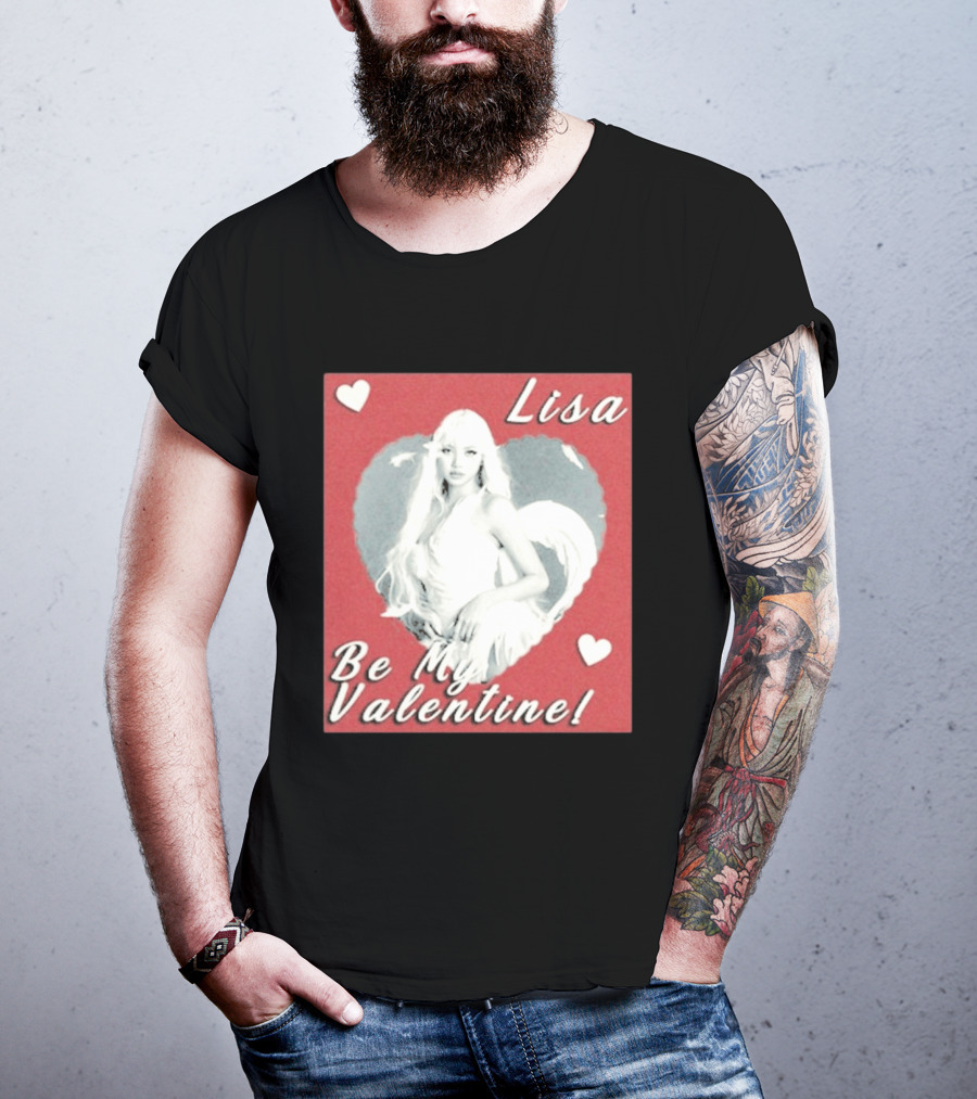 Lisa Be My Valentine Heart T-Shirt