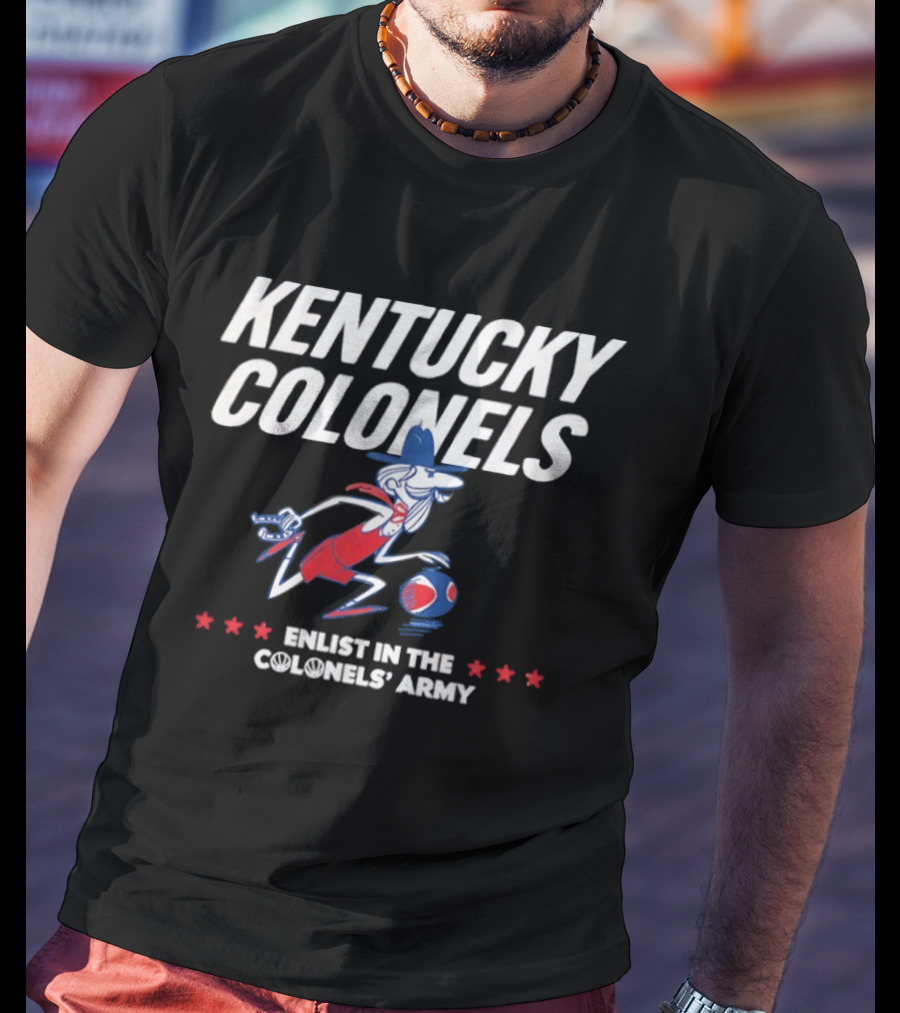 Kentucky Colonels Enlist In The Colonels' Army American Basketball Association T-Shirt