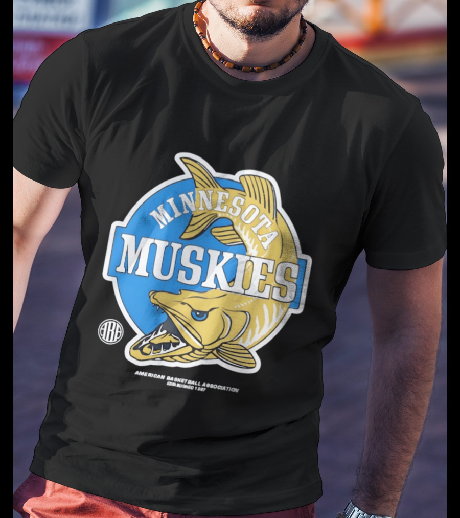 Minnesota Muskies ABA 1967 Vintage Team T-Shirt