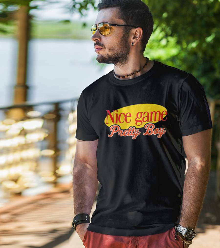 Nice Game Pretty Boy New York Mets Vintage Retro Baseball Fan T-Shirt