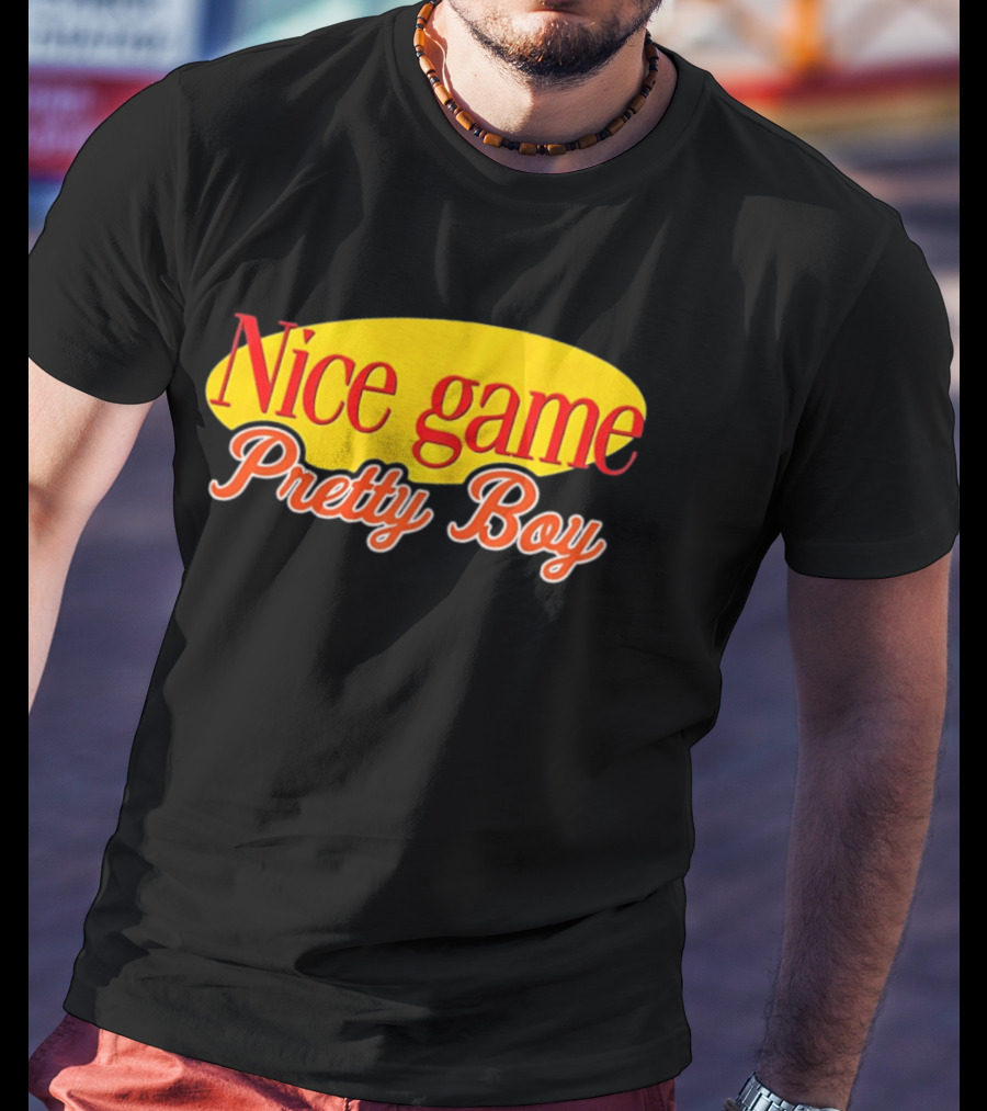 Nice Game Pretty Boy New York Mets Vintage Retro Baseball Fan T-Shirt