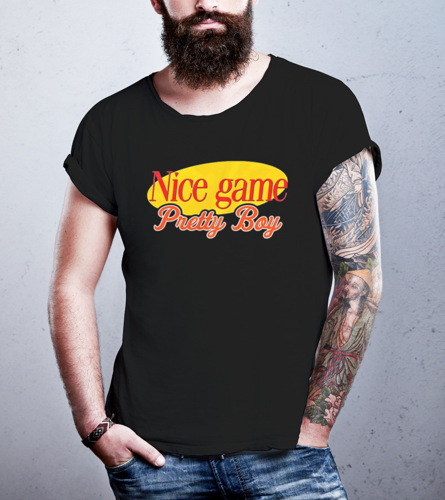 Nice Game Pretty Boy New York Mets Vintage Retro Baseball Fan T-Shirt