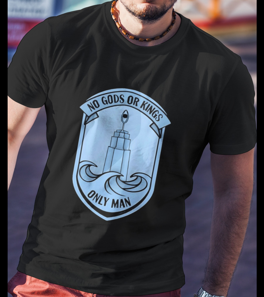 Bioshock No Gods Or Kings Only Man Rapture Lighthouse Crest T-Shirt