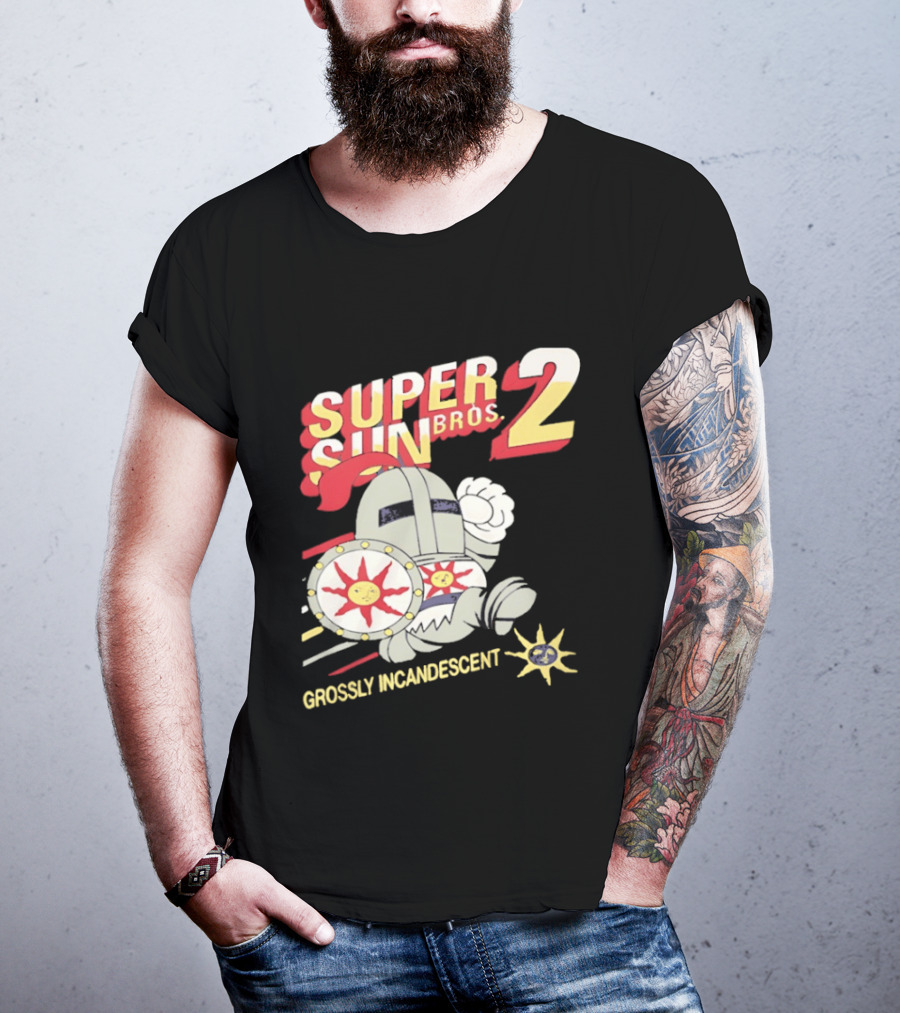 Super Sun Bros 2 Grossly Incandescent Knight Adventure T-Shirt