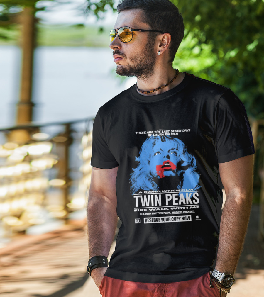 These Are The Last Seven Days Of Laura Palmer David Lynch Twin Peaks Fire Walk With Me T-Shirt