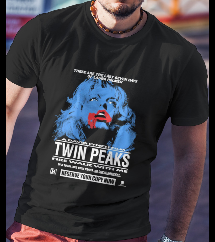 These Are The Last Seven Days Of Laura Palmer David Lynch Twin Peaks Fire Walk With Me T-Shirt
