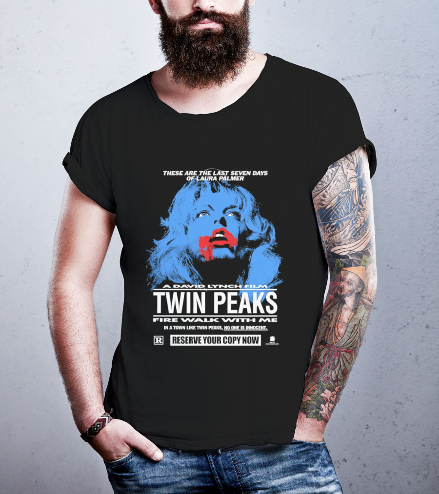 These Are The Last Seven Days Of Laura Palmer David Lynch Twin Peaks Fire Walk With Me T-Shirt