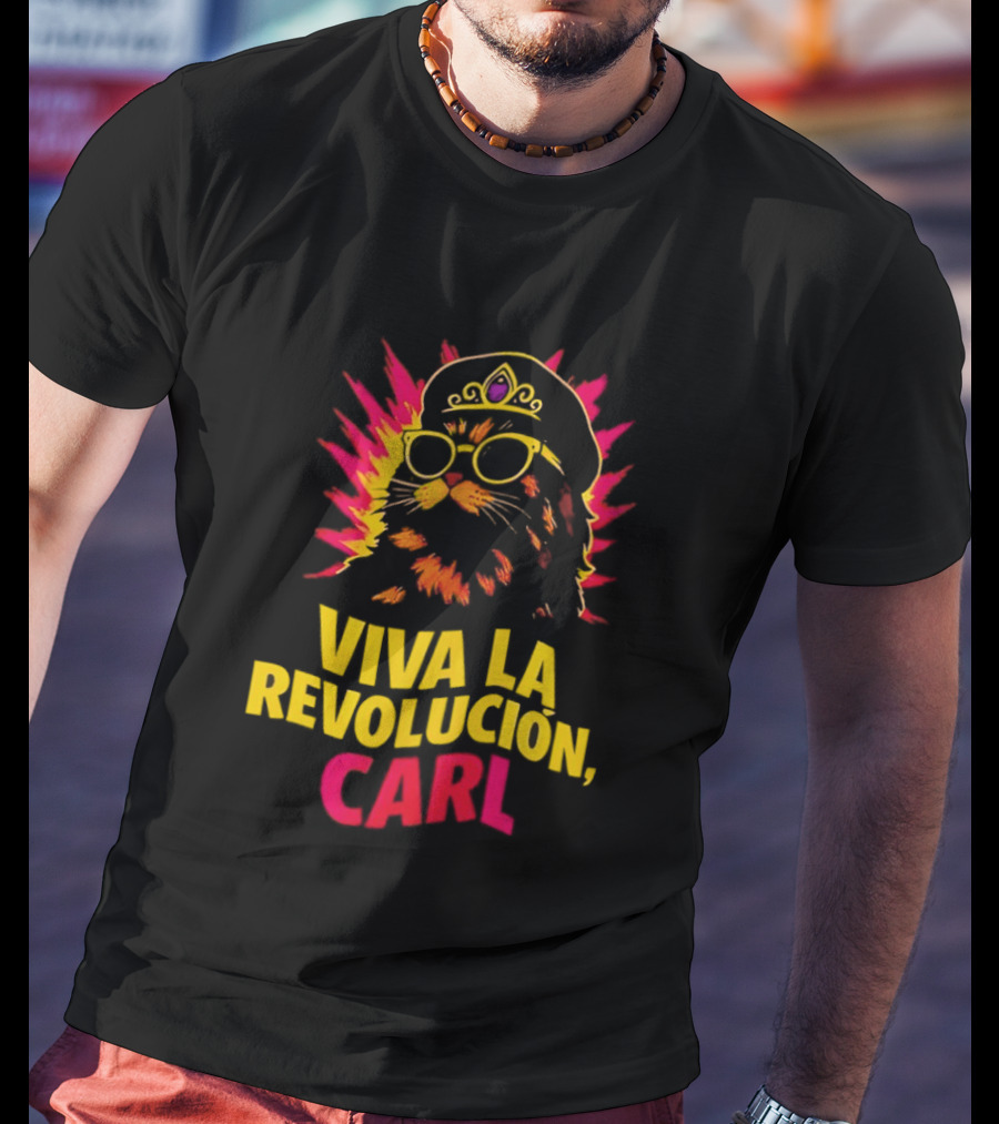 Viva La Revolucion Carl Dungeon Crawler Carl Cat Revolution T-Shirt