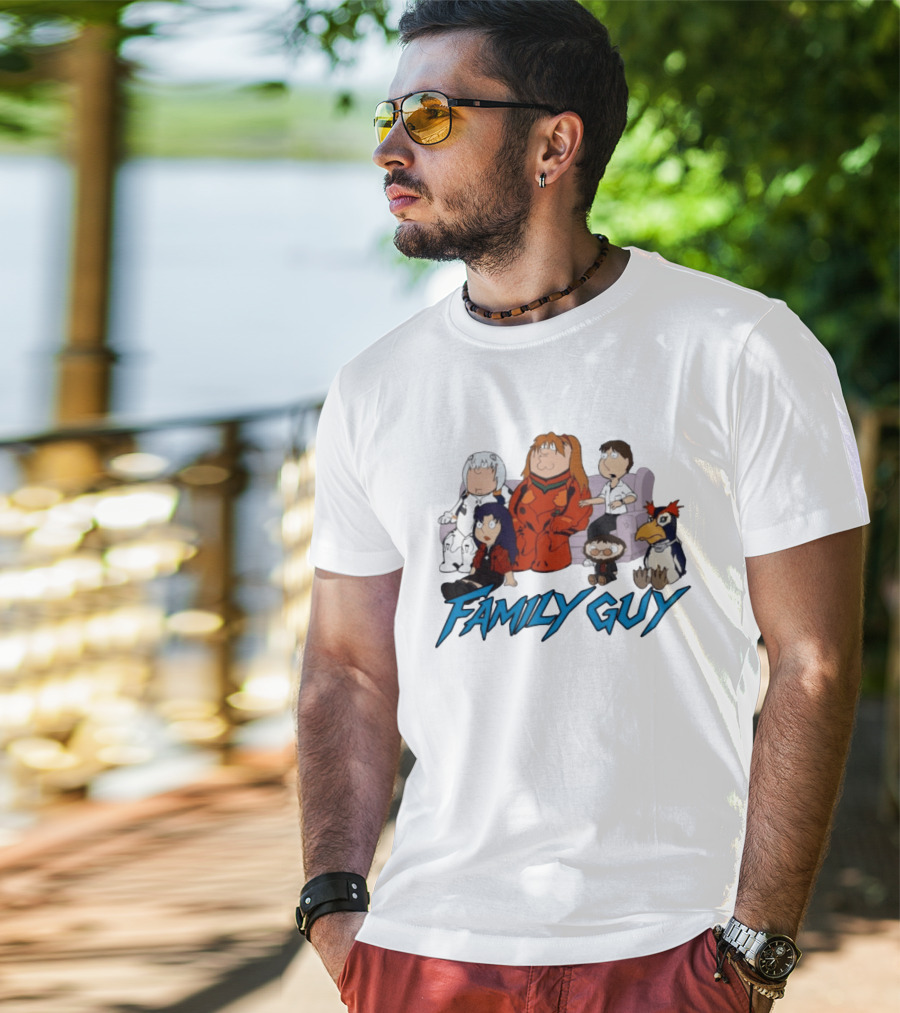 Family Guy Characters Anime T-Shirt