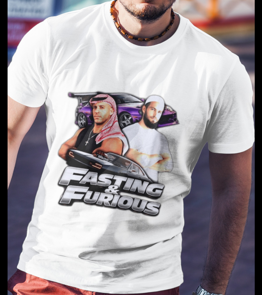 Fasting & Furious Vin Diesel Paul Walker Dubai Cars T-Shirt