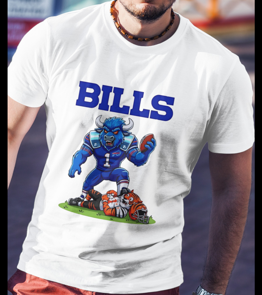 Buffalo Bills Dominating Victory Over Cincinnati Bengals Football Rivalry T-Shirt