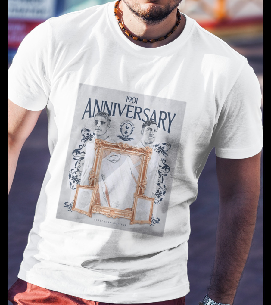 1901 Tottenham Hotspur FA Cup Winners Anniversary T-Shirt