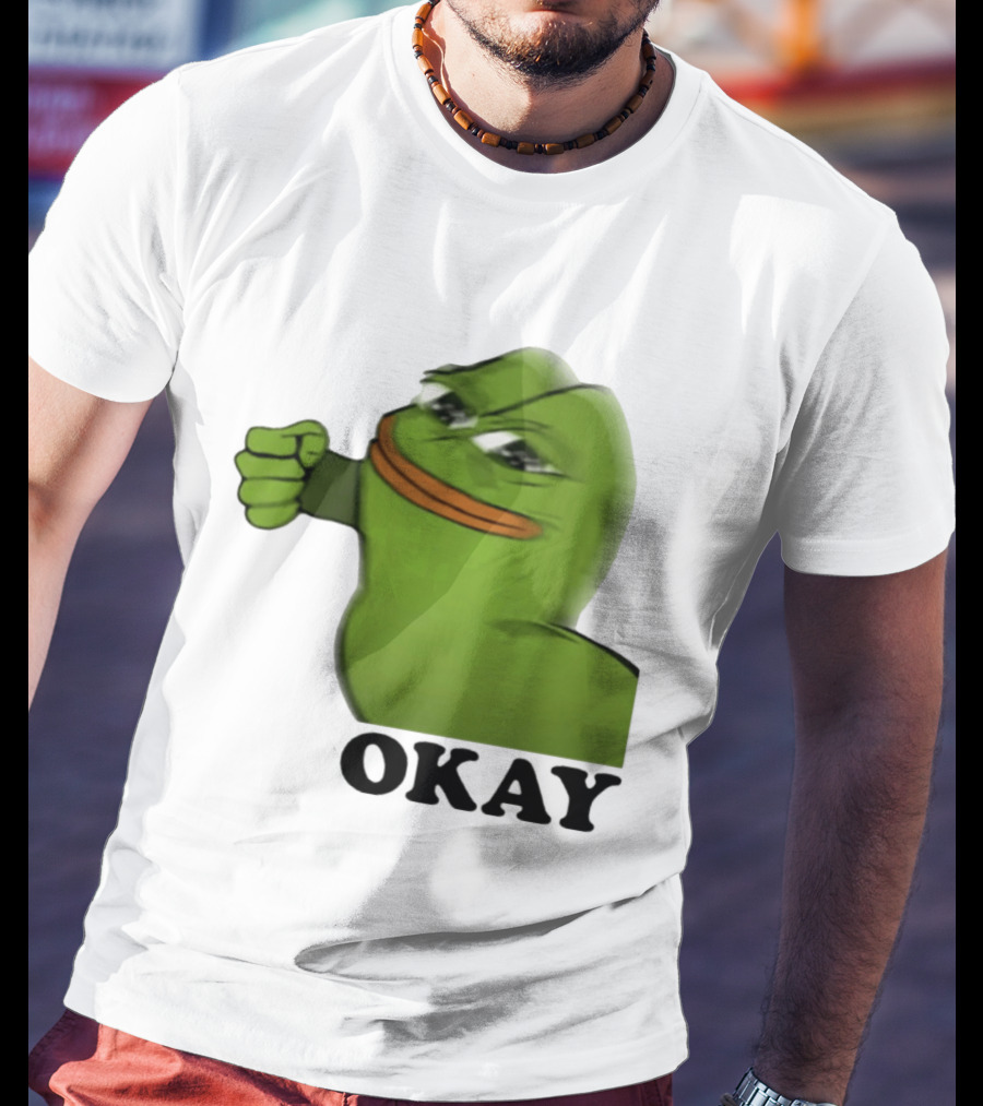 Okay Pepe Frog Punching Nazis Kid T-Shirt