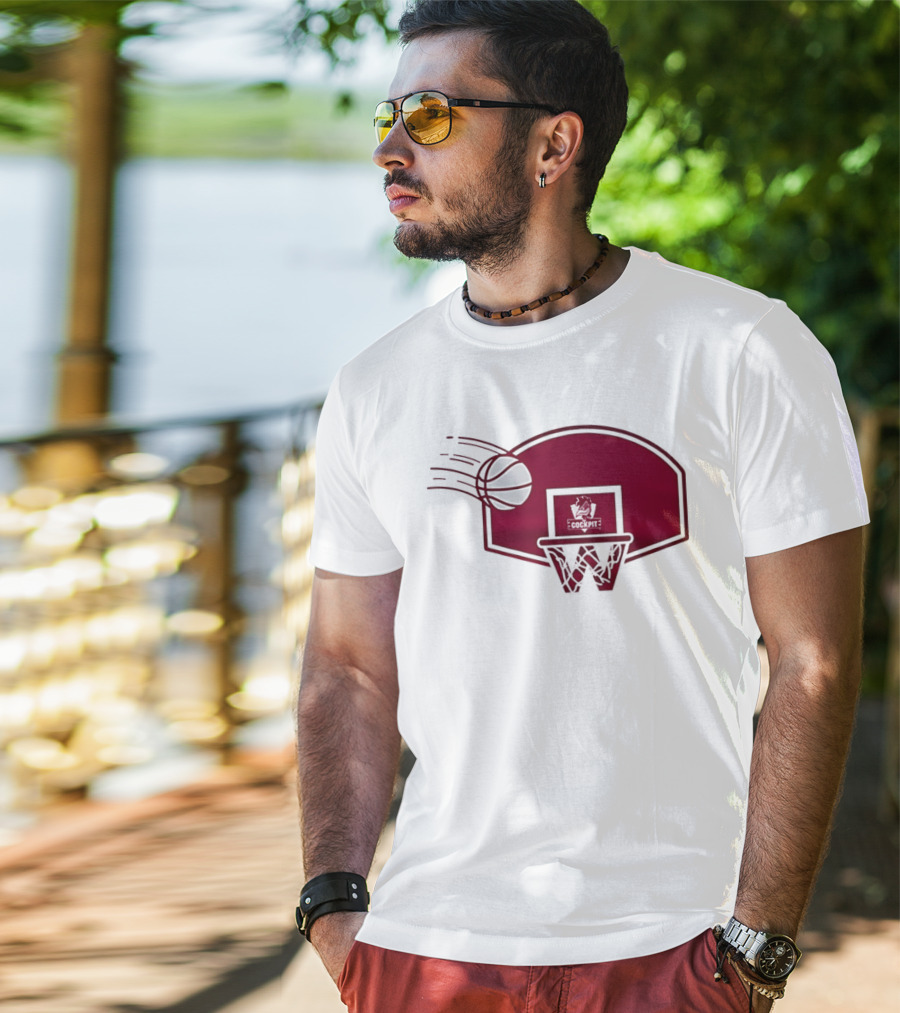 South Carolina Gamecocks Basketball Backboard Basketball Hoops T-Shirt