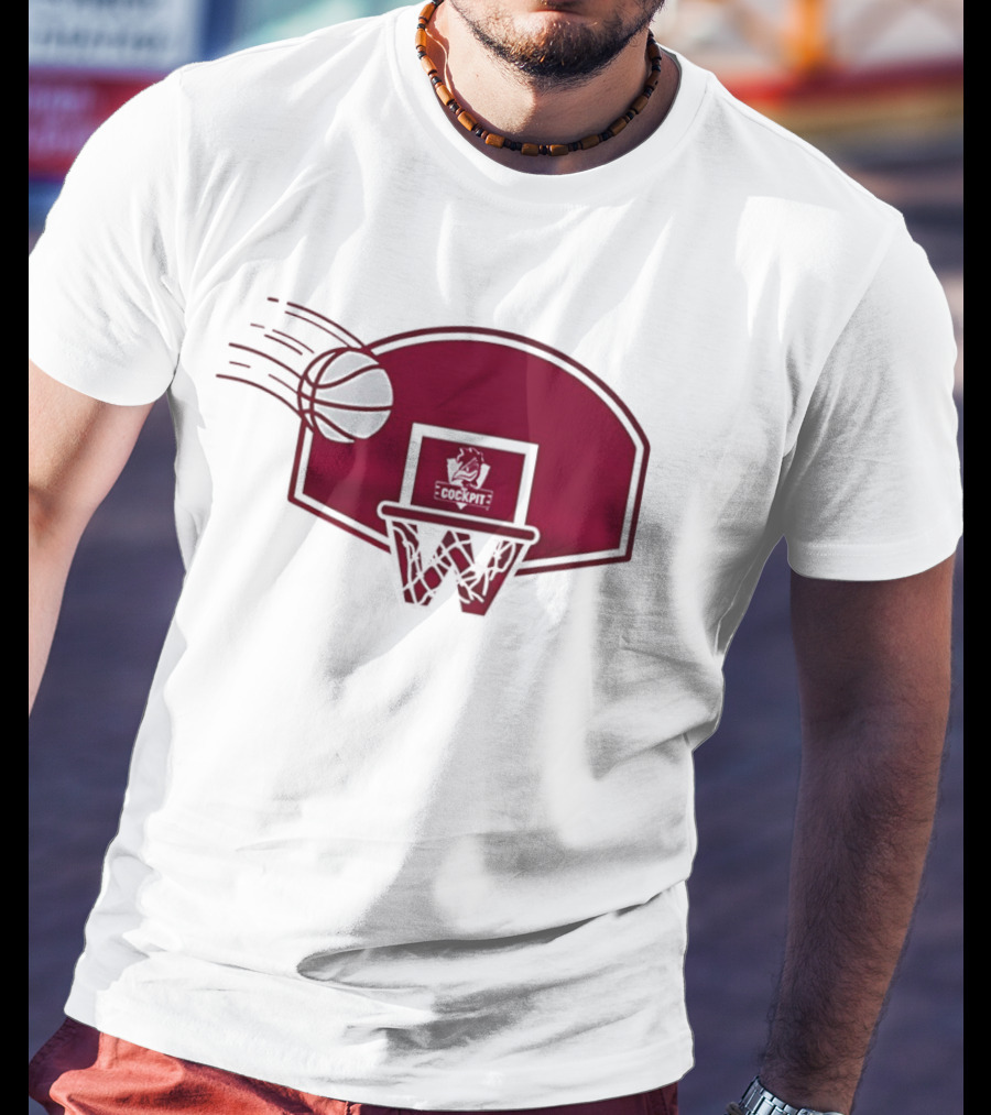 South Carolina Gamecocks Basketball Backboard Basketball Hoops T-Shirt