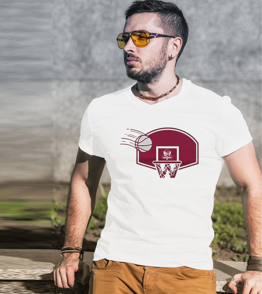 South Carolina Gamecocks Basketball Backboard Basketball Hoops T-Shirt
