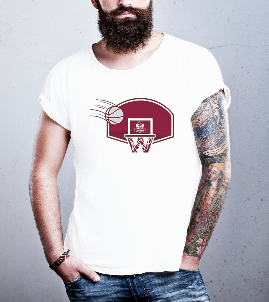 South Carolina Gamecocks Basketball Backboard Basketball Hoops T-Shirt