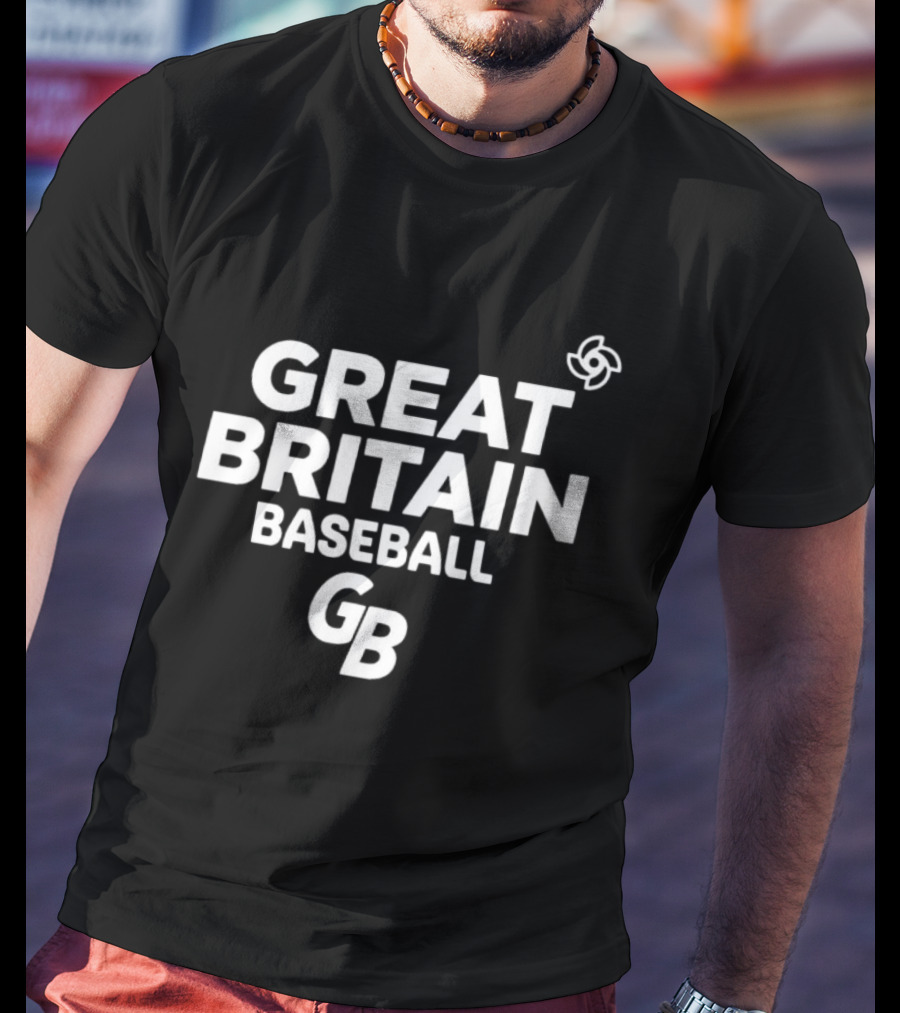 Great Britain Baseball GB Team Sports T-Shirt