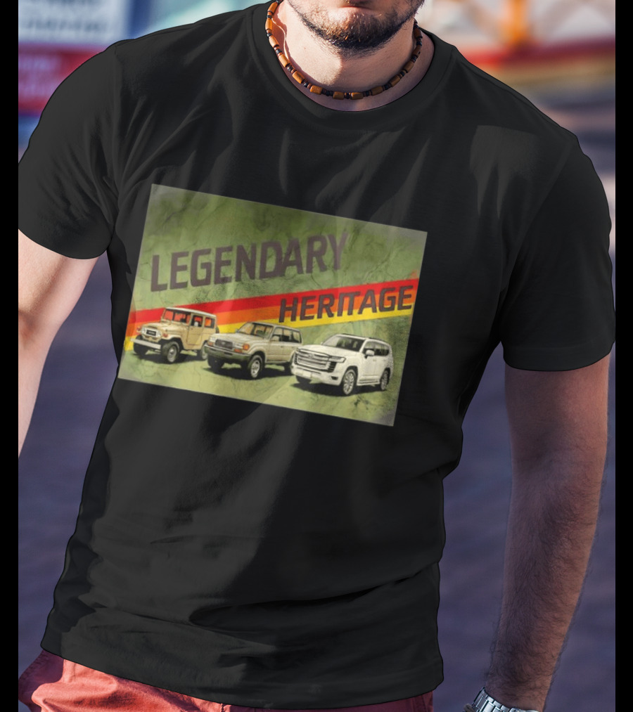 Legendary Heritage Classic And Modern SUV Evolution T-Shirt