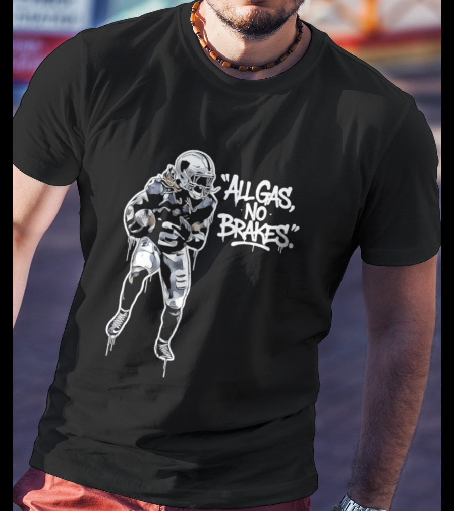 Harold Landry III New England Patriots All Gas No Brakes Football T-Shirt
