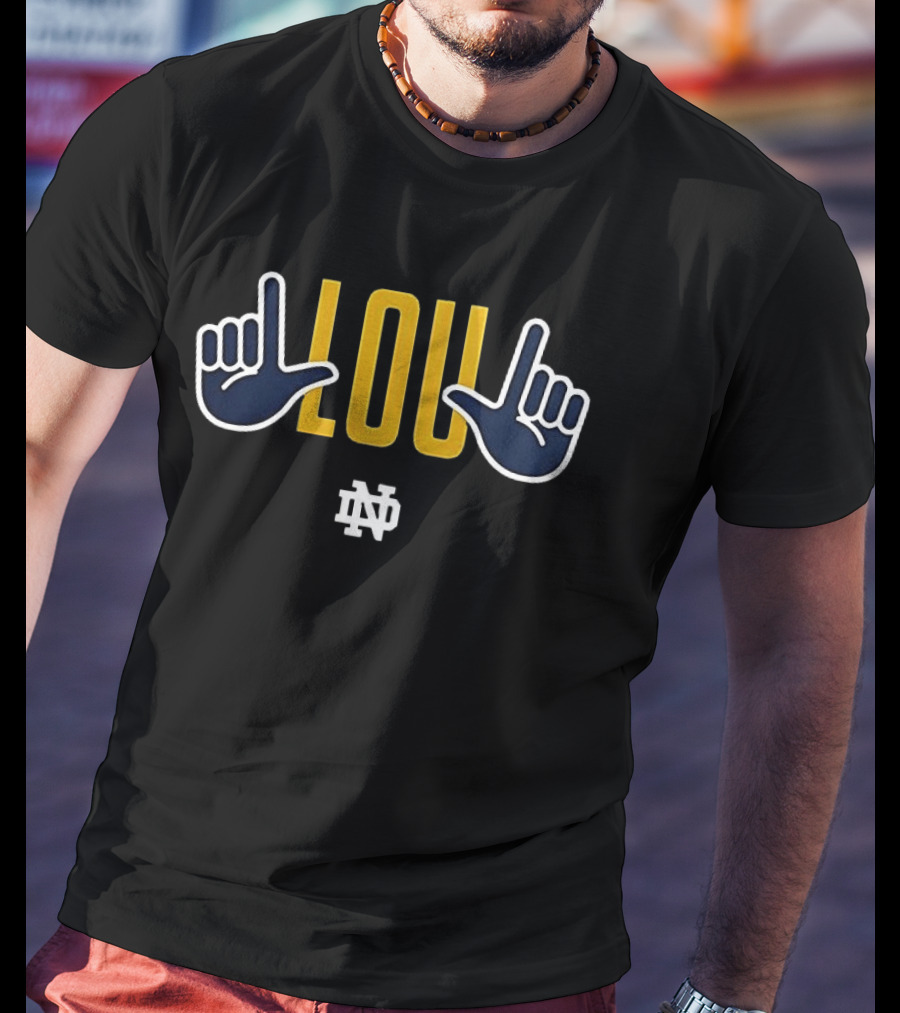 Lou Holtz Notre Dame Irish Legend ND T-Shirt