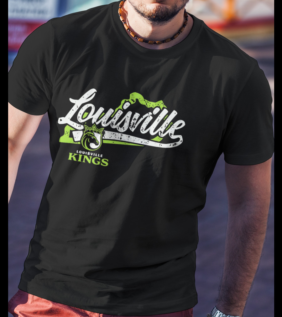 Louisville Kings Map State T-Shirt