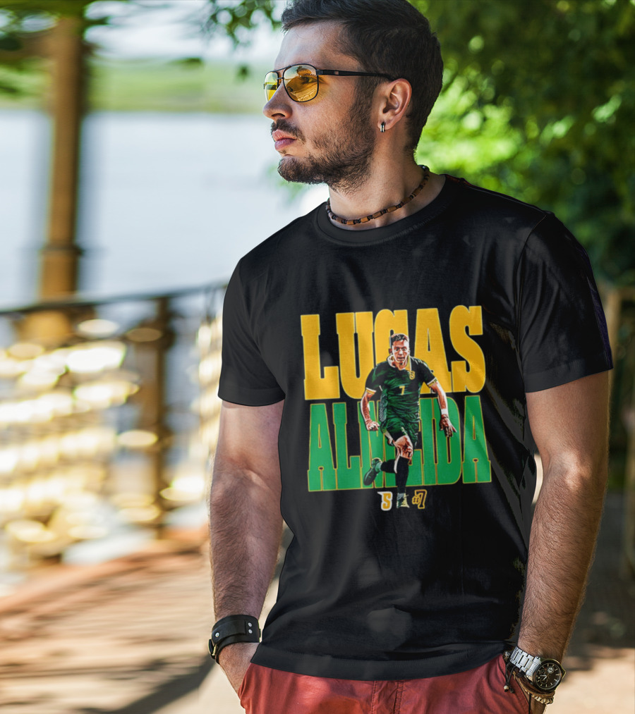 Lucas Almeida Siena Soccer 7 NCAA 26 T-Shirt